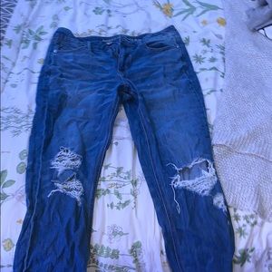 American Eagle X-Long High Waisted Tomgirl Jeans